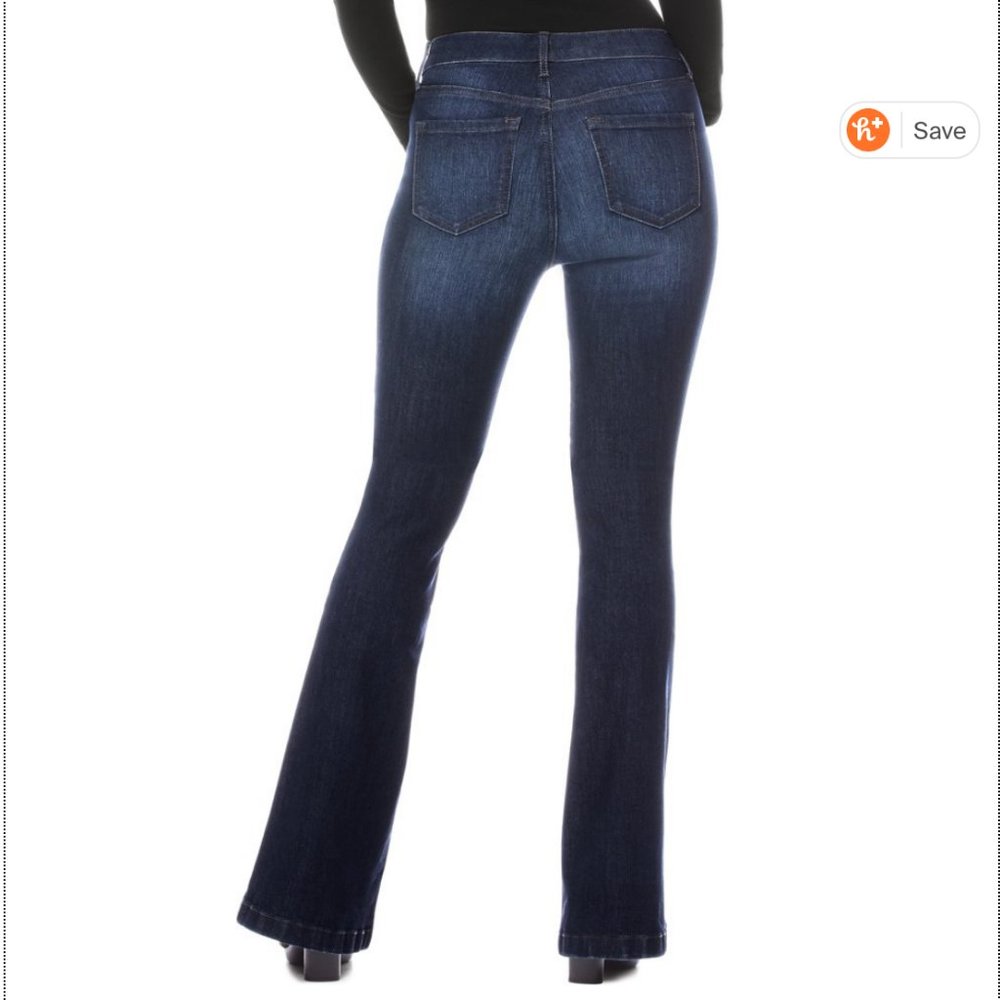 NWT NM Sanctuary Flare High Waist Stretch Jean - Picture 2 of 15